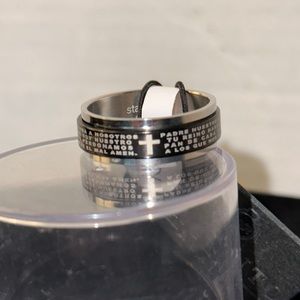 🆕Argento Reale Men’s Stainless Steel Ring